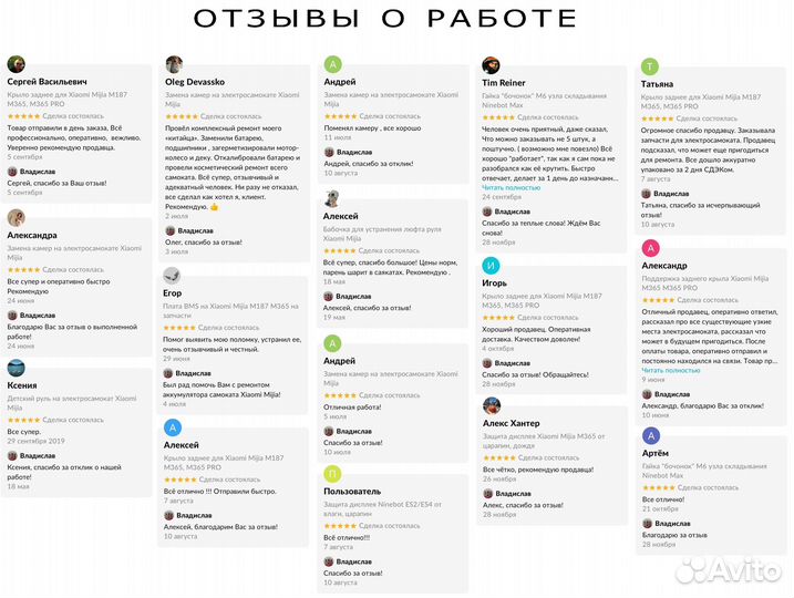 Гусь руля на электросамокат Xiaomi 1S, PRO, m365