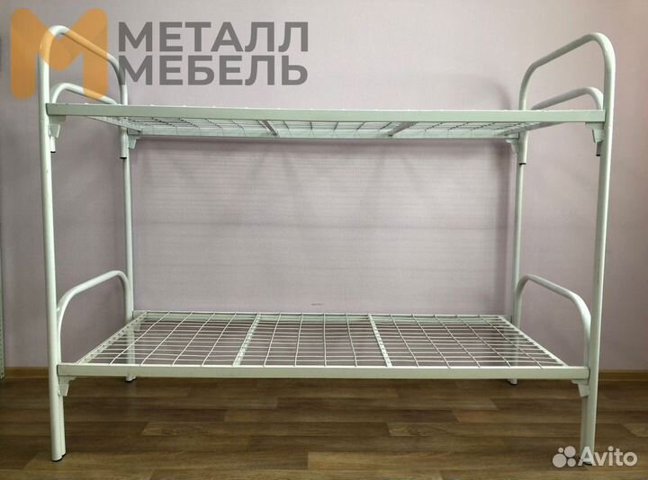 Кровать металлическая односпальная