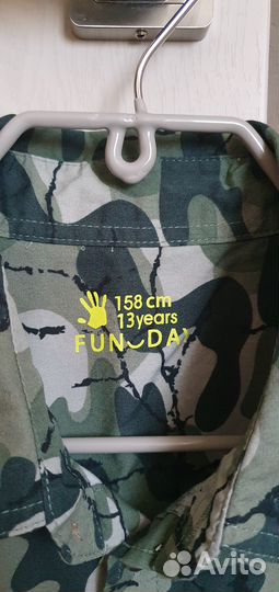 Рубашка на мальчика 158