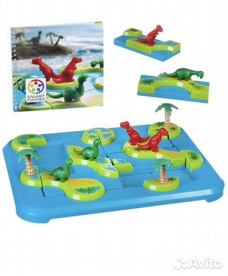 Настольная логическая игра bondibon Динозавры