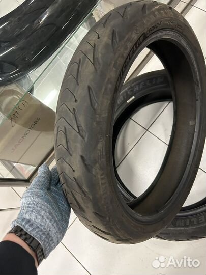 Комплект мотошины 180 55 17 michelin 120 70 17