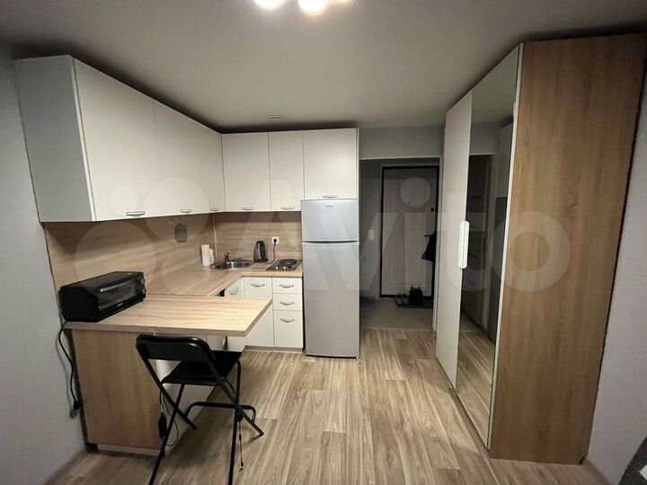 Квартира-студия, 18,7 м², 1/9 эт.