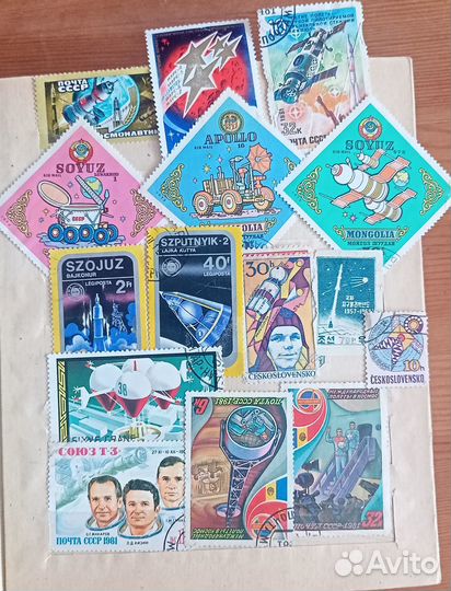 Марки разных стран, эпох, тематики (1)