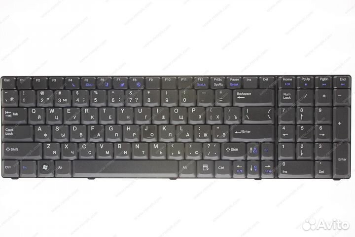 Клавиатура Acer eMachines G520, G720, G620, черная