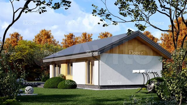 Дом 86,3 м² на участке 10 сот.