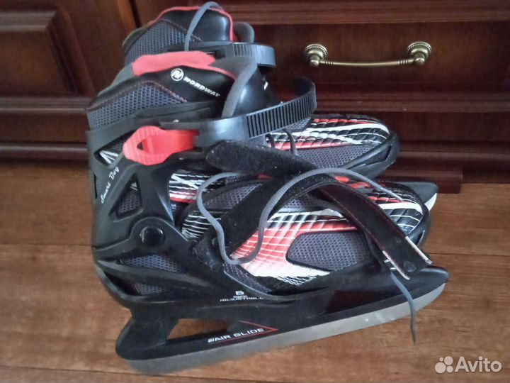 Детские раздвежные коньки 36-41 размер