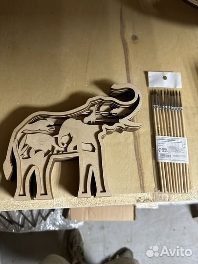 Настенное панно из дерева