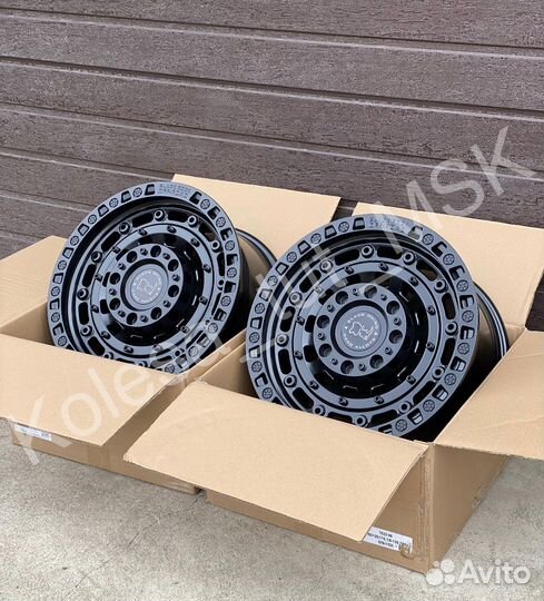 Диски r17 6/139.7 OFF road Series Black