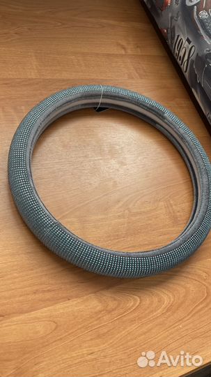 Оплетка на руль со стразами