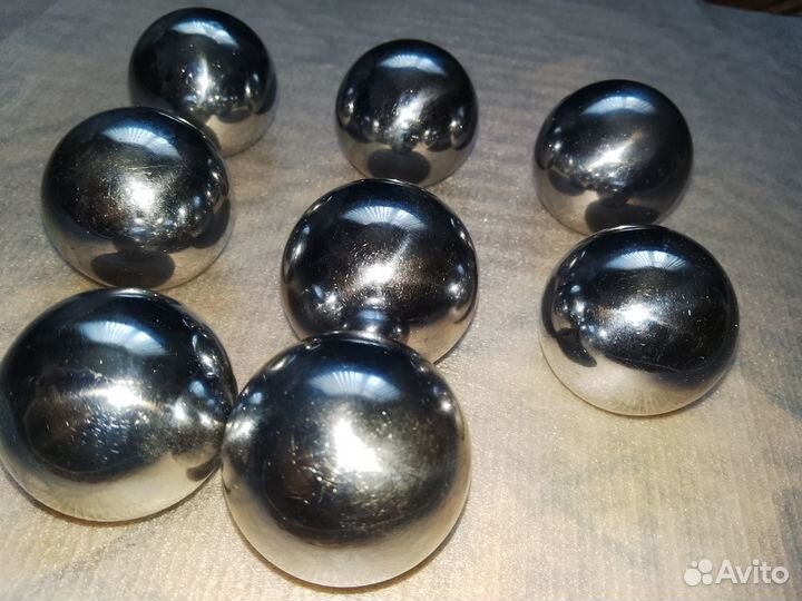 Музыкальные зеркальные массажные шары 4,7 см в дм