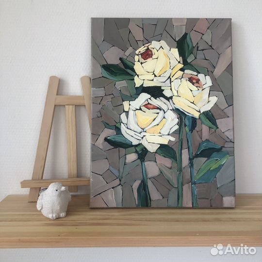 Картина цветы «Розы»