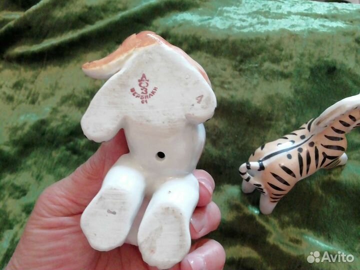 Фарфоровые статуэтки вербилки СССР