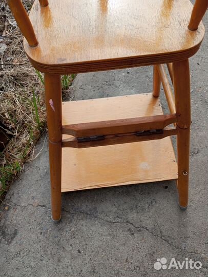 Стульчик для кормления винтаж трансформер