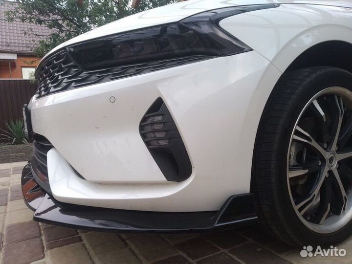 Сплиттер переднего бампера KIA K5 с 2020 г.в
