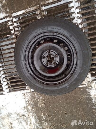 Колеса R15 Renault зима 5х114.3, J6, 66.1