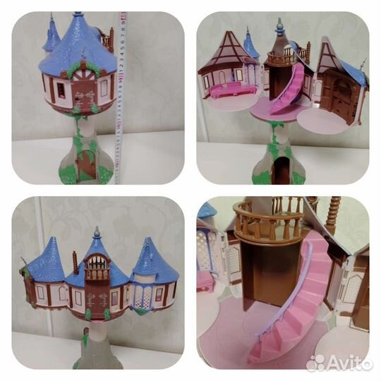 Домик-замок для кукол