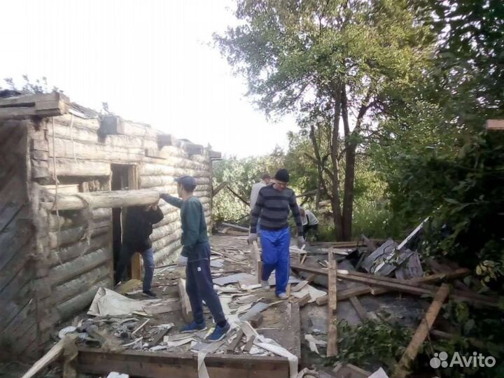 Демонтаж стен,пола,кирпич,перегородки,бетон,гвл