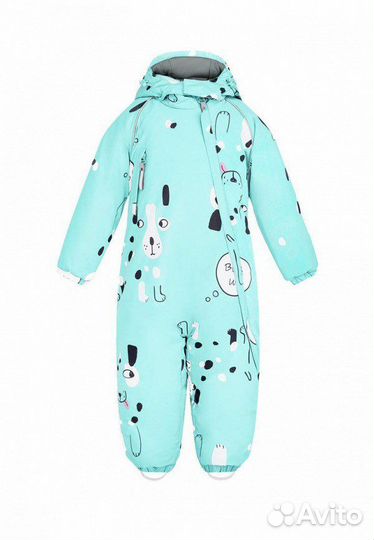Зимний комбинезон для девочки 74-80