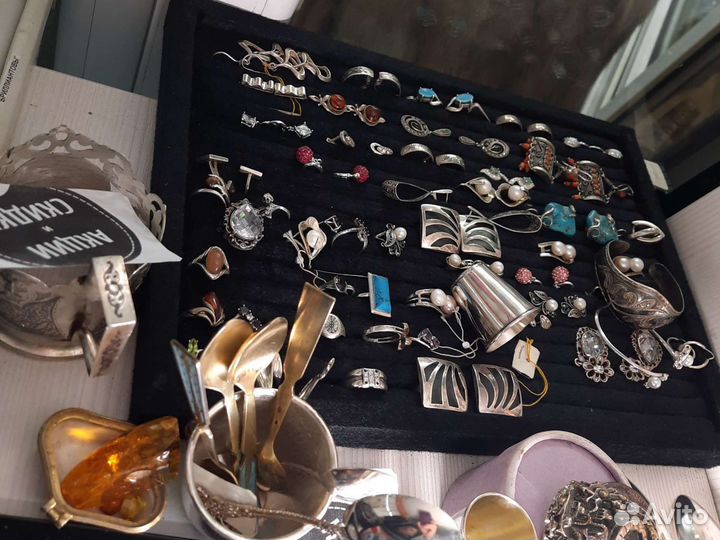 Серебро 925 пробы. Ассортимент бутика. Новое