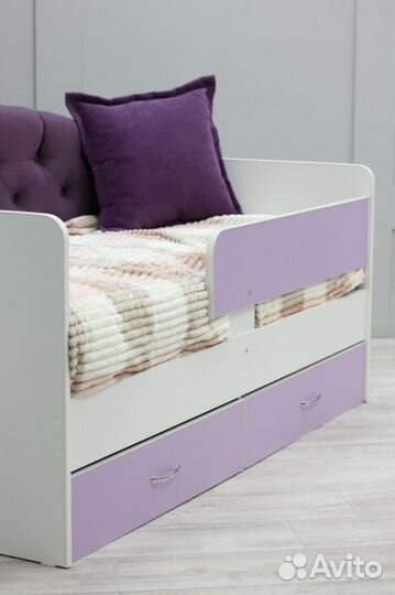 Детская кровать «Сказка-Lite» с ящиками