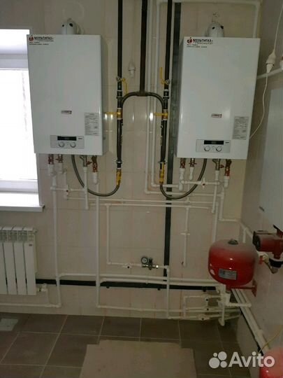 Установка котлов, монтаж отопления