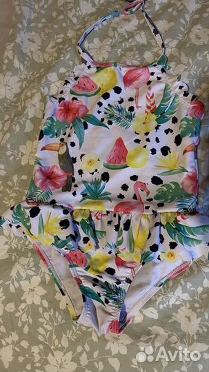 Детские купальники на девочку 98-116