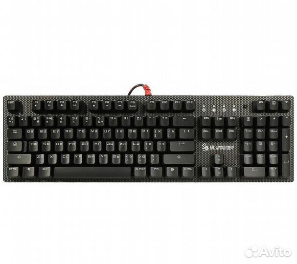 Механическая клавиатура A4Tech Bloody B800, серый