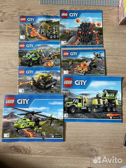 Lego россыпью с инструкциями