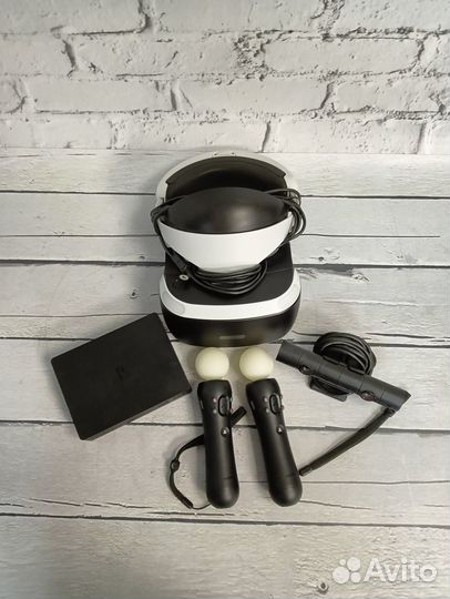 PlayStation VR rev. 2 + 2 PS Move