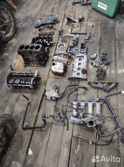 Двигатель 1.8 турбо ANB по частям vw audi