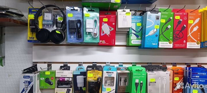 Кабель usb. Зарядное type-c. Наушники hoco