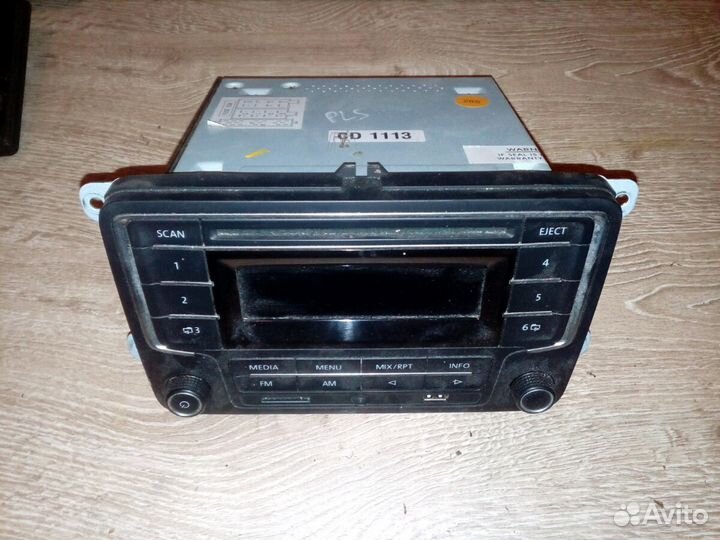 Штатная магнитола Vw Polo Sedan(Rus)