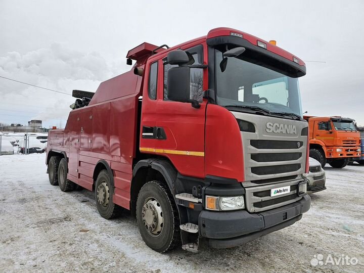 Scania G440 с КМУ, 2017