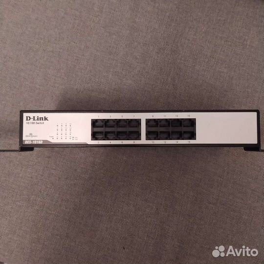 Коммутатор D-Link des-1016d