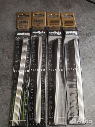 Спицы чулочные addi