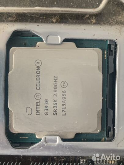 Процессор intel celeron g3930