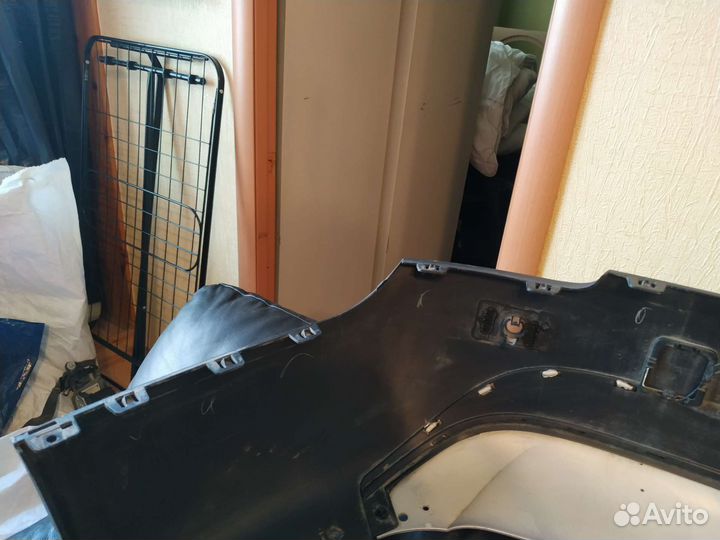 Накладка заднего бампера нижняя бмв Х 1 2011год