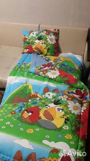 Набор постельный в детскую кроватку