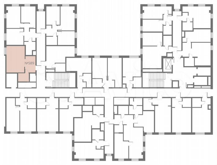 Апартаменты-студия, 31,2 м², 9/13 эт.