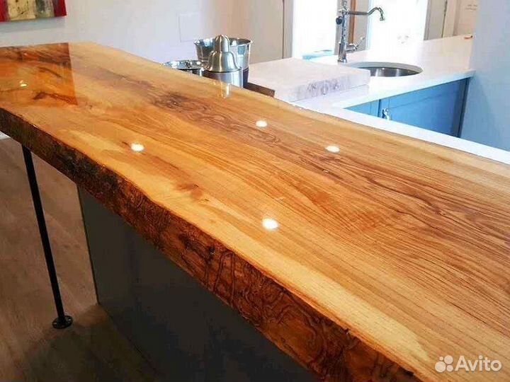 Барная столешница из слэба на заказ