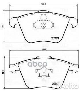 PF 4165 Колодки тормозные audi A4/A6/A8 2.0-6.0