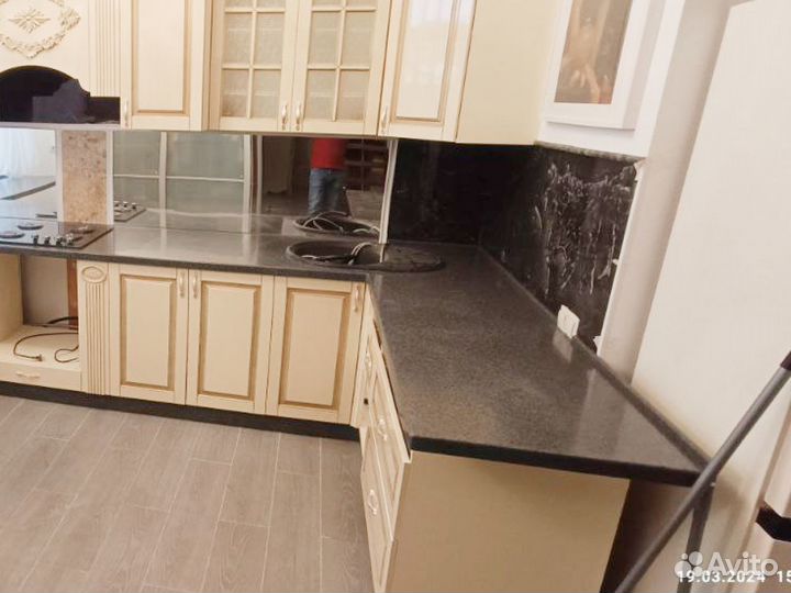 Столешница из акрилового камня Hanex T 190х60