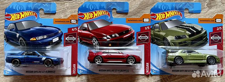 Hot wheels Nissan Skyline GT-R R34 R33 R32 2019