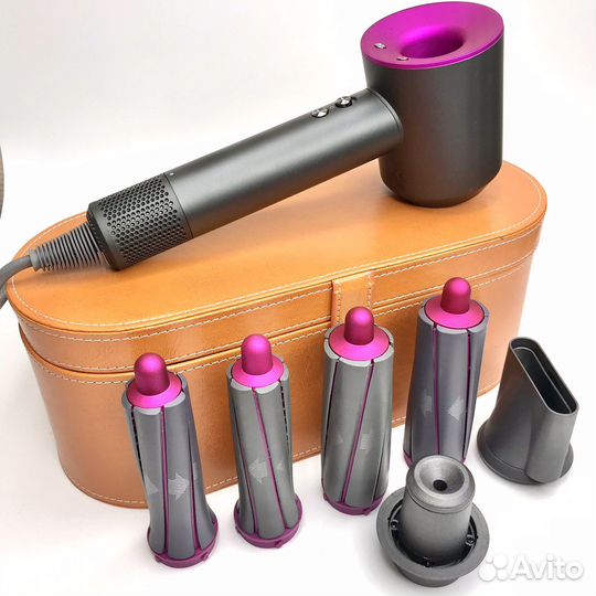 Фен стайлер Dyson в кейсе