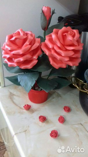 Цветы из Изолона