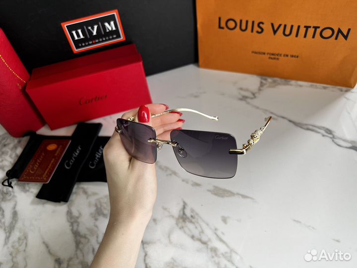 Очки Cartier женские солнцезащитные