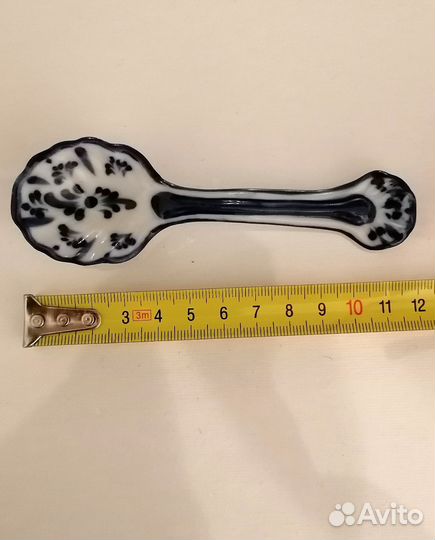 Ложка чайная сувенирная Шекма Гжель