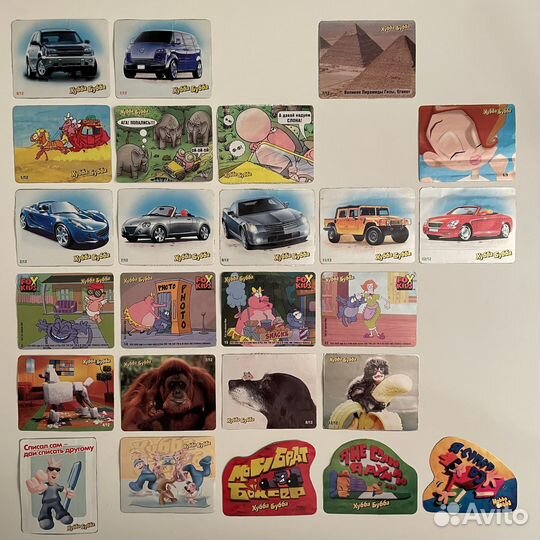 Наклейки зачарованные наклейки хубба бубба