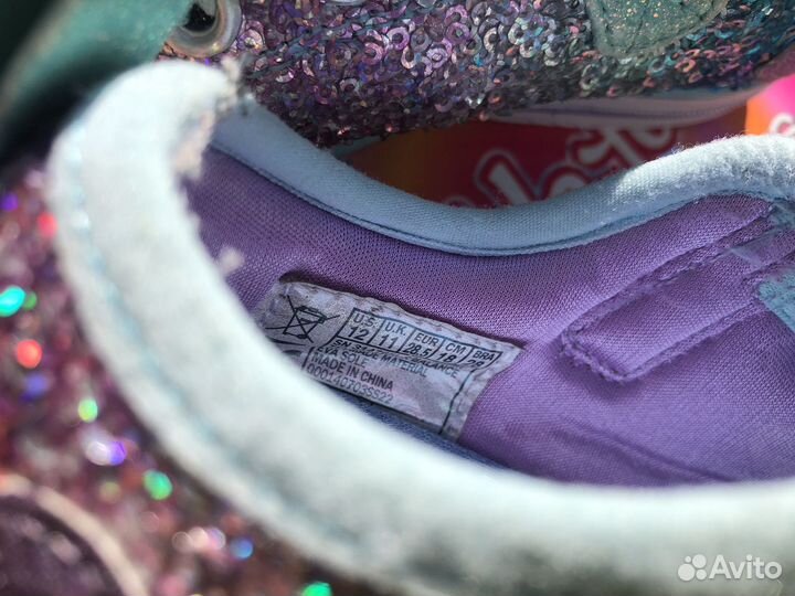 Кеды для девочки 28 размер