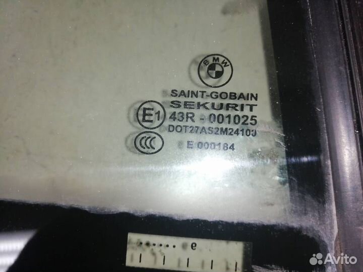Стекло двери задней правой форточка BMW 7-Series F